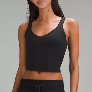 lululemon athletica Black Tank Top